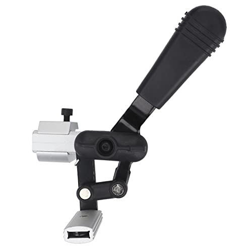 Frenos para Sillas de Ruedas, Freno de Estacionamiento para Silla de Ruedas, Conjunto de Freno de Mano para Silla de Ruedas Sensible al Bloqueo de Rueda de Montaje Lateral de Aluminio(Izquierda)