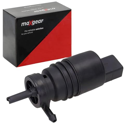 MAXGEAR 45-0015 Bomba de agua de lavado lavado de parabrisas Bomba de Limpiaparabrisas Bomba de Limpiaparabrisas Bomba de agua de limpiaparabrisas