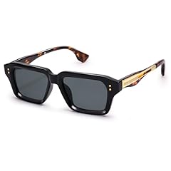 Black Tortoise Frame Grey Lens