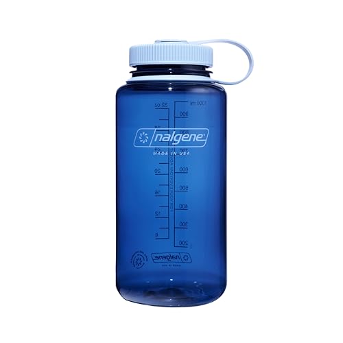 Image of Nalgene 32 oz Wide Mouth Water Bottle | BPA-Free, Durable & Leak Proof, Lightweight Bottle for Hiking & Gym, Work & Travel