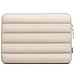 Produktbild TECOOL Puffy 14 Zoll Laptophülle, Laptoptasche 14 Zoll für 14 Lenovo Thinkpad ideapad HP Elitebook Acer Dell Chromebook Notebook,Schutzhülle MacBook Air 15 M3 M2 Spritzfeste Laptop-Tasche,Beige
