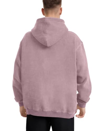 Image of Hatant Oversized Hoodie Sweatshirts for Men Couples Heavyweight Hoodies Pullover Vintage Mens Acid Wash Sweaters Clothes 2026