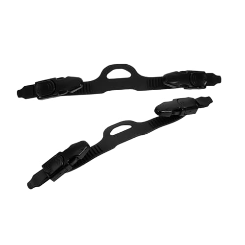 Gatuida Correas Ajustables TPR para Aletas Cinturón Reemplazo para Aletas de Talón Abierto con Hebillas Rápidas Accesorios Natación y Buceo para Snorkel y Freediving