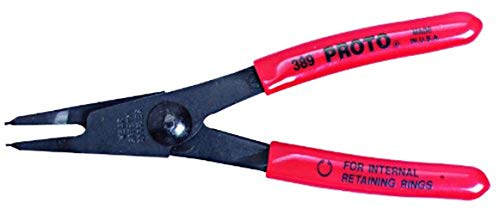 Stanley Proto J389 5-3/8" Proto Retaining Ring Pliers Internal