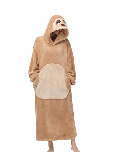 Couverture à capuche surdimensionnée contre le froid à la maison - 6
