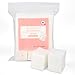 1000PCS Ultra Thin Makeup Remover Cotton Pads Perfect for Face Lips Eyes Nails Polish Makeup Remover Cleansing & Daily Skin Care,100% Pure Cotton, Square, Lint-Free