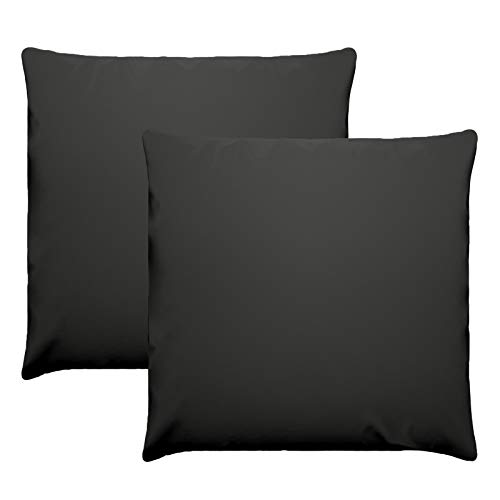eletecpro - Funda de almohada de 100% microfibra con cierre de hotel,...