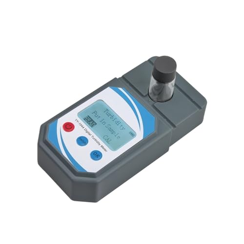 Digital Turbidity Meter Water Quality Tester Portable Turbidimeter with LCD Display 0-1000NTU for Water Test for Plant Wine Industry