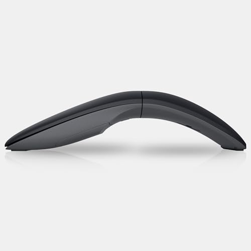 Image of Dell MS700 Bluetooth Travel Mouse - Bluetooth 5.0, Microsoft Swift Pair /Dell Pair (Windows 10 & 11 only), Optical LED Sensor, Touch Scroll with latest Touch Controller - Black