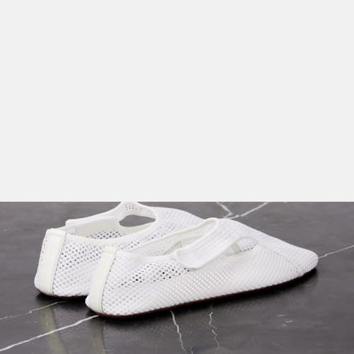 Women's Thong Mesh Ballet Flats - Diabetic & Arthritis-Friendly Loafers, Comfortable Round-Toe House Ballerina Shoes for Edema, Work & Casual Wear2