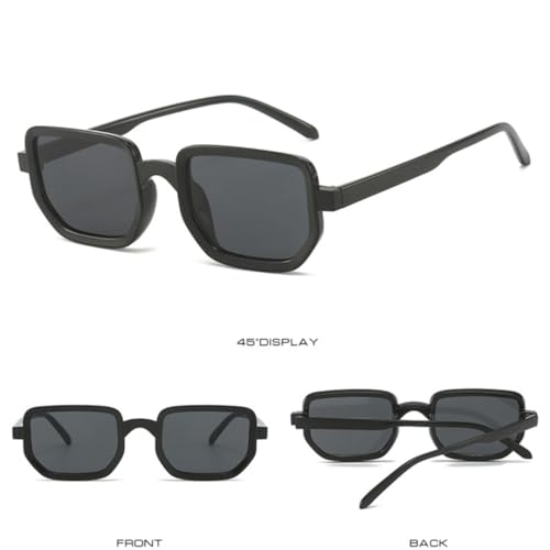 Lunettes de soleil transparentes UV400 pour look dégradé océan - 4