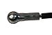 URO Parts 98656119102 Convertible Top Cable, Fits left or right side.