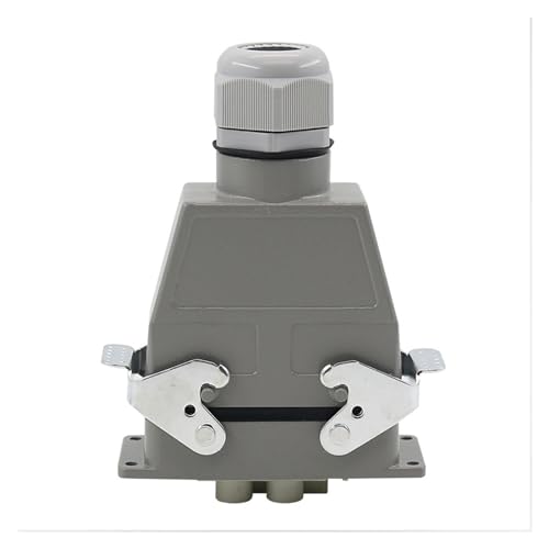 Conector rectangular de 6 pines y 80A con salida lateral impermeable de una hebilla 4