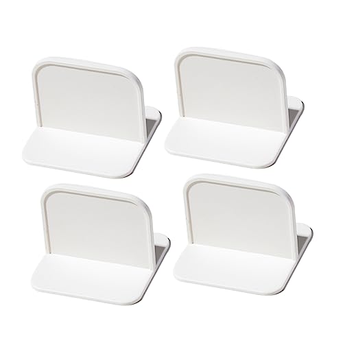 HAMPPLIES 4個転倒防止器具 防倒器固定器 家具 コネクタ 素材製で キャビネット 書棚に対応