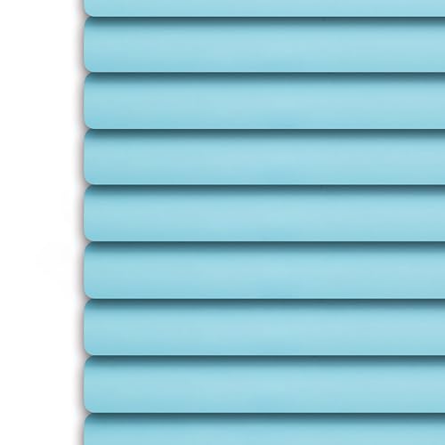 遮光 アルミブラインド 窓 浴室 洗面所 ブラインドカーテン 間仕切り 羽根幅25mm 耐水 UVカット ロールスクリーン サイズオーダーメイド可能 幅60 70 80 90 100 120 130 140 150 160cm(あお,幅40x丈120cm)