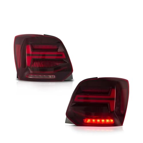 Feux arrière de freinage LED pour Polo 11-17 avec clignotant précis