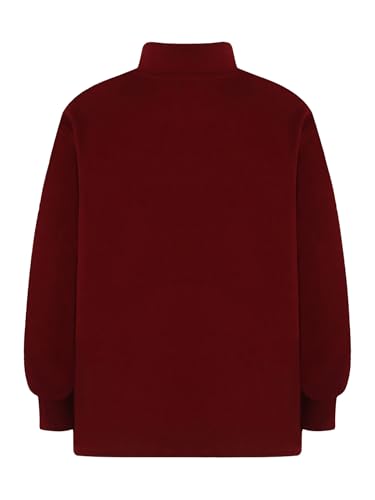 Hansber Kids Boys Girls Casual Basic Pullover Sweatshirt Long Sleeve Thermal Shirt Underwear Daily Wear4