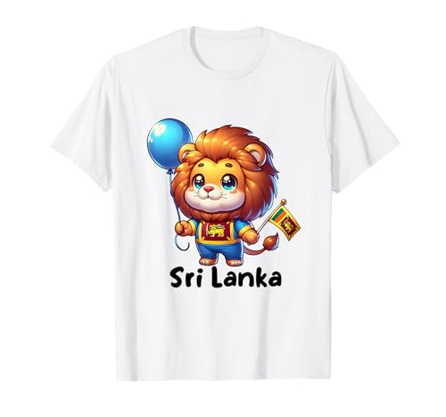 T-Shirt Sri Lanka, Cartes du Sri Lanka, Drapeau du Sri Lanka pour Enfants T-Shirt