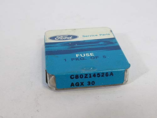 Bussman AGX-30 Agx Glass Fuse - 1/4 X 1 - 30 Amp