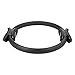 Fitness Mad Dual Grip Pilates Ring, Magic Exercise Circle, Double Handle Yoga Ring, 14inch / 36cm, Fitness Circle for Toning Arms, Abs, Thighs & Legs