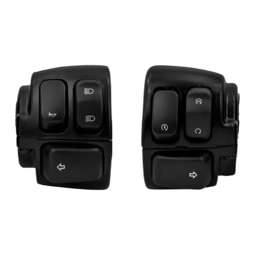 Interrupteur de guidon de moto XL883 25 mm commodo clignotant d'arrêt