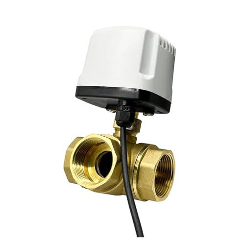 Robinet à bille électrique étanche avec commande CR02 12V - 6