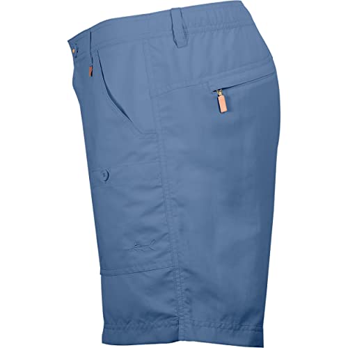 Salt Life Bermuda masculina de pesca híbrida Topwater, Harbor Blue, G