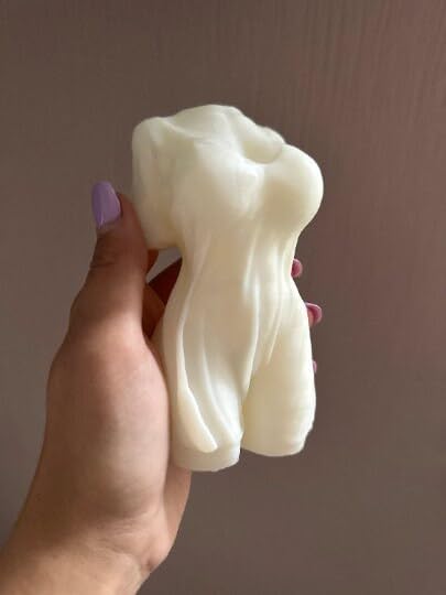 Miniatura 3 de Wet dressed Women mold 12 cm 4,7" Naked Girl Candle mould,Female Body Candle mold,Torso silicone mold Candle Female,Body Shape soap mould