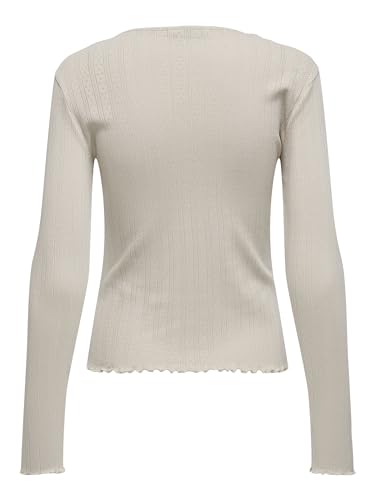 ONLY ONLCARLOTTA L/S Top JRS, Negro, S