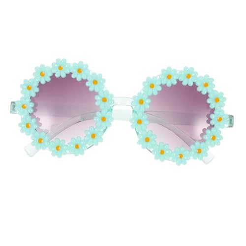 Flower Design Boys and Girls Sunglasses UV Protection Children's Eyewear Cute Sunflower Shaped Sunglasses for Boys and Girls for Parties and Outdoor Fun