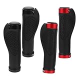 BESPORTBLE 2 Pares Puños De Bloqueo para Bicicletas Bicicleta De Carretera Empuñaduras Antideslizantes Puños De Bicicleta para Manillar Cubiertas De Manillar De Ciclismo Caucho