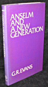 Hardcover Anselm and a New Generation Book