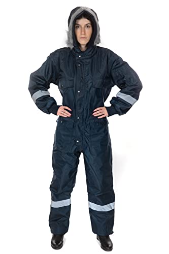 Insulated Coveralls Snowsuit Winter Clothing Snow, Ski Suit Coverall With Reflector (Large) #TOP4