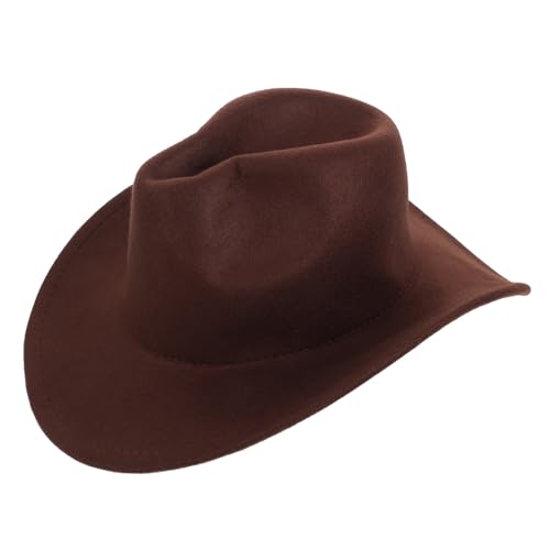 Chapeau cowboy enfant pour jeu d'imitation western et soleil feutre