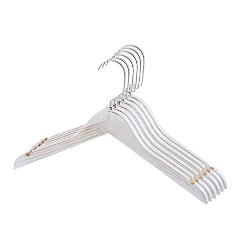Cintre en bois standard de 38 cm lot de 10 pour optimiser le dressing de la chambre