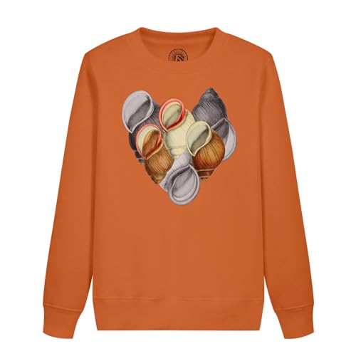 Sweatshirt enfant escargot de style planche de biologie ancienne
