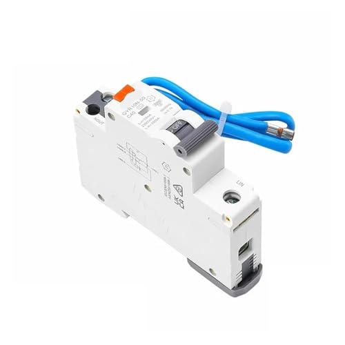 Disyuntor electrónico GYR10N protector RCBO 1P+N que evita cortocircuitos en electrodomésticos