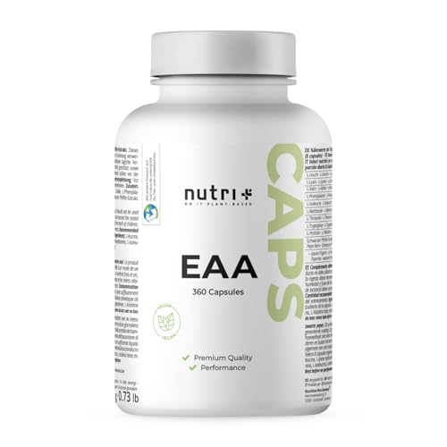 Nutri+ EAA Vegan 790mg 360 Capsules