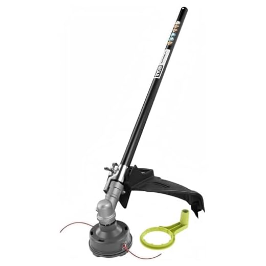 RYOBI Ryobi Expand-It 18 in. Straight Shaft Trimmer Attachment with Reel-Easy Winder Tool