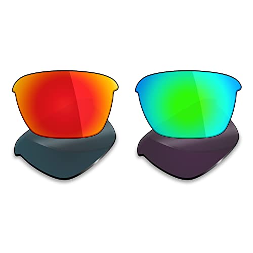 Image of Mryok 2 Pair Polarized Replacement Lenses for Oakley Thinlink Sunglass - Options
