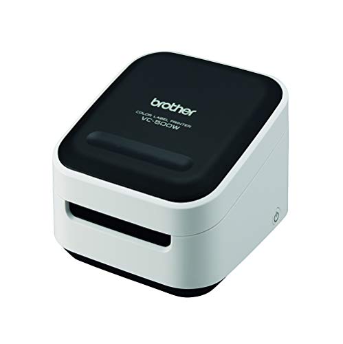 ブラザー工業 感熱カラーラベルプリンター VC-500W (フルカラー印刷/オリジナルラベル/PC・スマホ接続/オート・ (中古:未使用・未開封) Amazon.co.jp: ブラザー工業(Brother Industries) 感熱カラーラベル