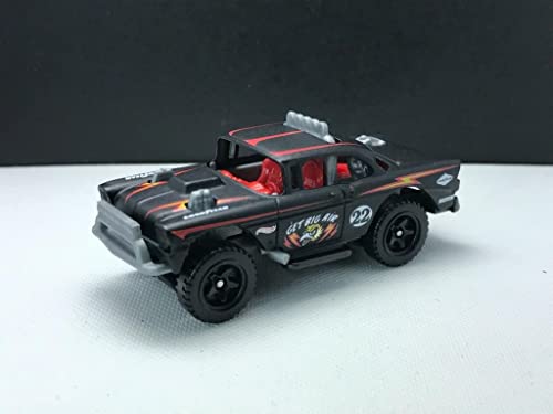  Hot Wheels - Big-Air Bel-Air - Chevy Bel Air 5/5 - HCV14 - Short Card - Good Year - Bilstein - GM - Mattel 2022
