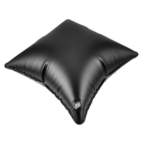 Ciieeo Travel Pillow Insert Inflatable Cushion Outdoor Cushions Sofa Supply Couch Cushion Made of PVC Water-Resistant Black