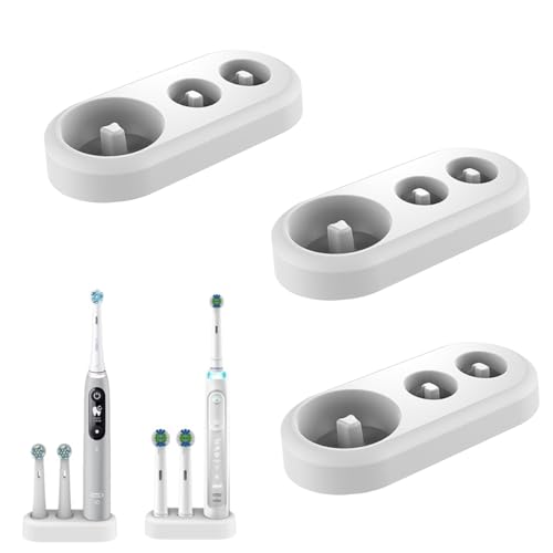 3�d�����u���V�X�^���h 2�Z�b�g 3�� �r���E�݌v ���u���V���� ���[�֗� ���u���V�z���_�[ �ϋv���̂��� ���u���V�u�� ���� ���� ���ʑ�p �I�[����-B PRO/DB�Ή��̍L�͌݊��� Oral-B iO3/iO4/iO5/iO6�ɑΉ�