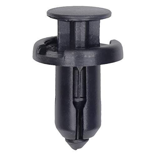Lantee Car Clips for Honda - 50 Pieces 10mm Hole Plastic Push Riv...