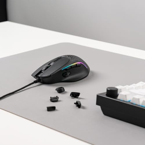 Image of GLORIOUS Gaming Model I 2 Wired Gaming Mouse: 9 Programmable Buttons (2 Swappable), 66g Superlight, 26k Optical Sensor, 80M Click Rated Switches, MMO /MOBA /FPS, Side Thumb Rest (Black)