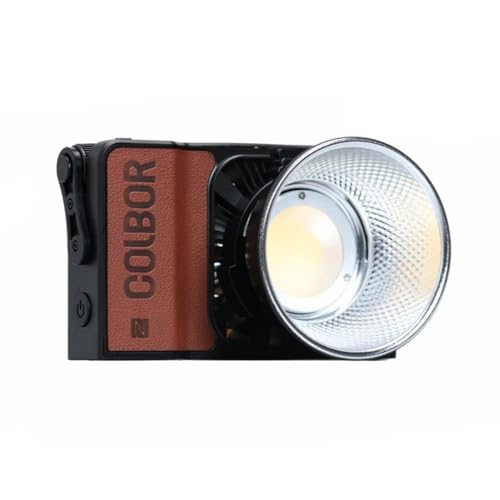Image of COLBOR Video Light, W100 100W 2700K-6500K Bi-Color Pocket Continuous Output Lighting with LED Screen 3 Powering Options APP Control for Filmmaking Live Streaming, Cob-Video-Light-Photography-Studio