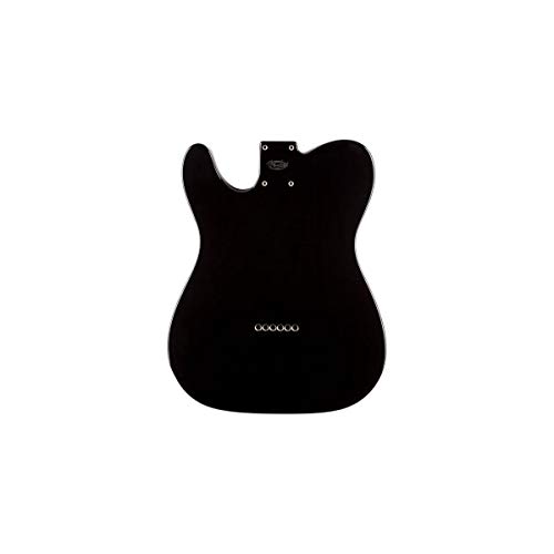 Fender Alder Telecaster Body - Vintage Bridge Routing - Black - Thumbnail 3