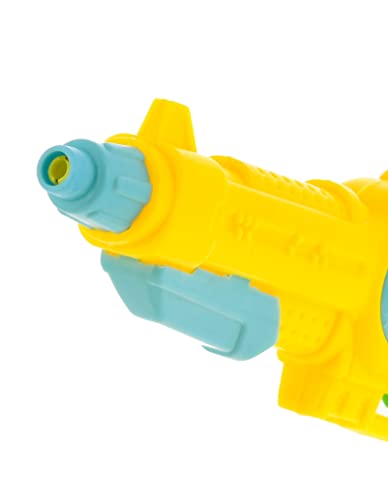 Image of Brown Leaf Toy Gun Holi Pichkari Water Gun Water Pistols Pichkari for Kids Holi Pool Party Fun Toys (2 Pichkari with 6 Magic Balloon)