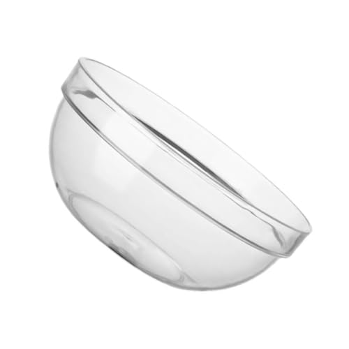 BEBEMOKO Tazón de ensalada transparente para cocina, cuenco de ensalada, cuenco multiusos para postre, reutilizable, para desayuno, reutilizable, para servir ensaladas, helado, yogur, PC